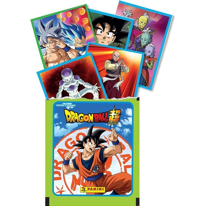 Figurinhas Dragon Ball Envelope C/5 Pct.c/20