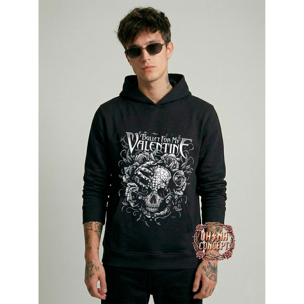 Moletom Valentine Bullet Masculino Unissex Flanelado Quentinho  Premium Casaco Confortável Estiloso Envio Imediato