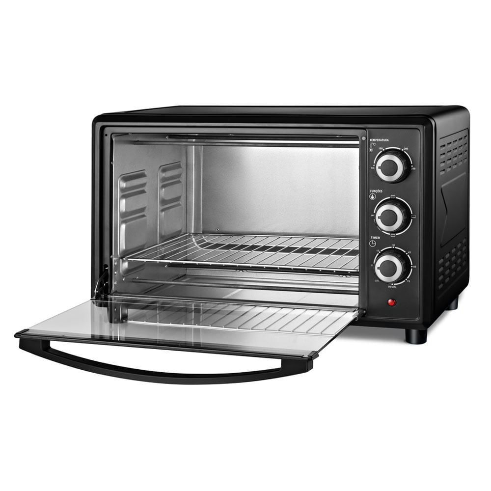 Forno Elétrico 42L Family FRN42B Mondial Preto 220V em Oferta na Shopee