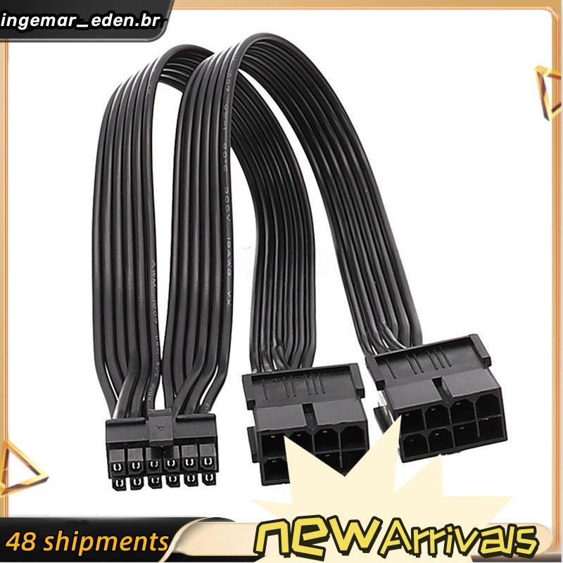 Para RTX3080 RTX3090 Placa Gráfica 12Pin Cabo De Alimentação 12Pin Duplo PCI-E 8Pin GPU Conector
