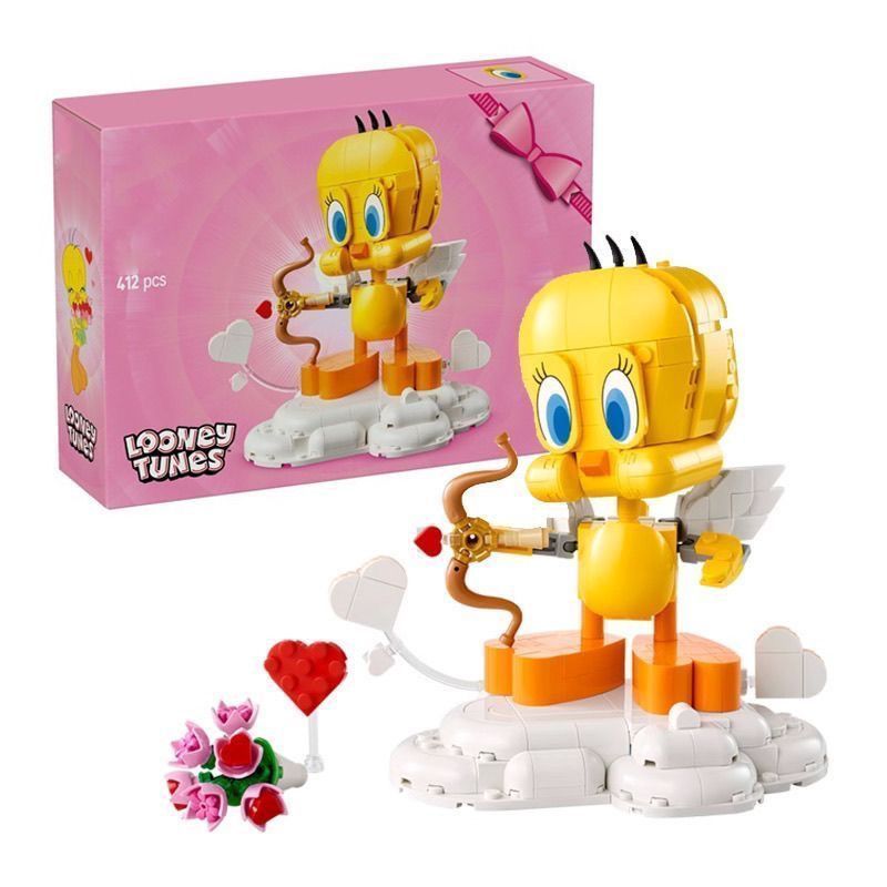 Lego blocos de construção 40824 querida Cuidi cabeça quadrada meninos meninas crianças montado brinquedo presentes
