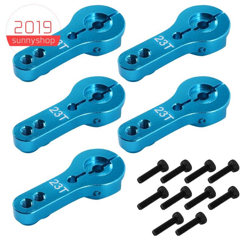 [Bestseller S] 5 Unidades 23T Buzina De Braço Servo De Metal Com Parafusos Para Acessórios De Peças De Carro 1/10 RC