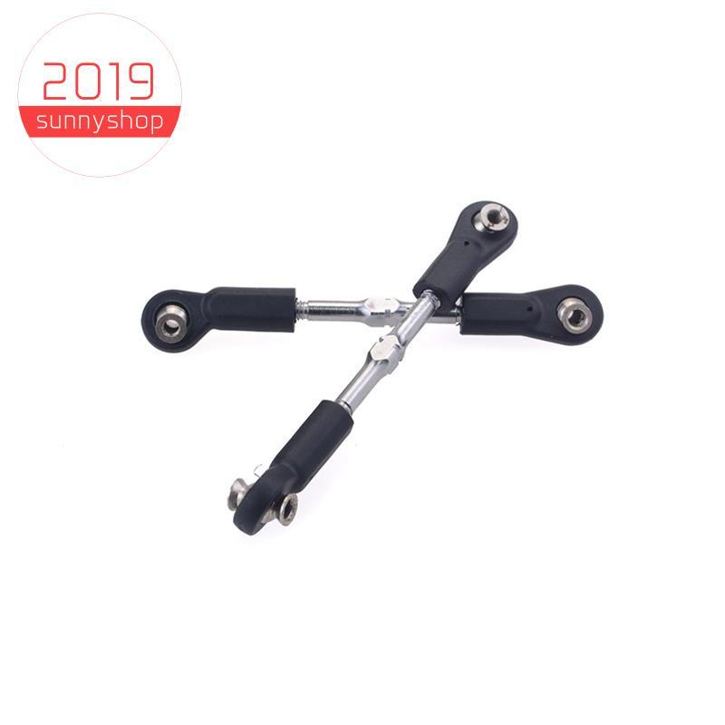 [Bestseller S] 2 Peças 8124 Metal 75-85mm Haste De Direção Para 1/8 9116 9020 9072 9071 9203 08425 08426 08427 08428 De 