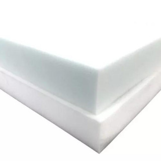 Espuma Sob Medida D33 50cm X 50cm X 5cm Kit 02 Peças Firme  Para Assento Cadeira Sofa Poltrona