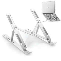 Laptop Suporte Base Notebook Tablet Alumínio Dobrável Portátil
