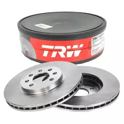 PAR DISCO FREIO VENTILADO DIANTEIRO TRW PARA vectra e astra