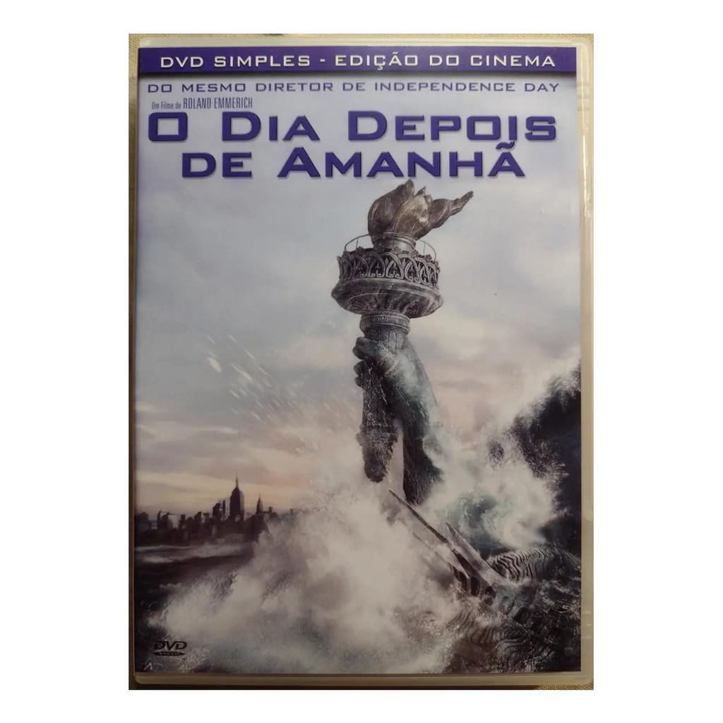 DVD Filme O Dia depois de Amanhã 2004 Roland emmerich