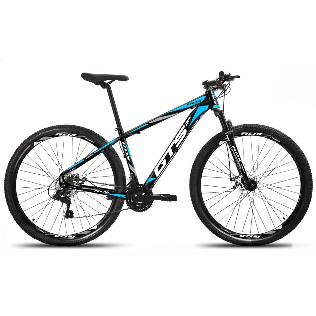 BICICLETA ARO 29 ALUMINIO GTS FEEL RDX FREIO A DISCO 24 MARCHAS