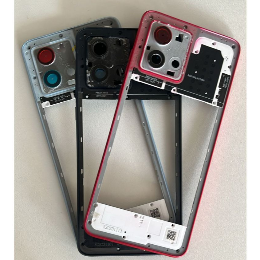 Carcaça Aro Lateral Frame Moldura Compatível Moto G84 Xt2347