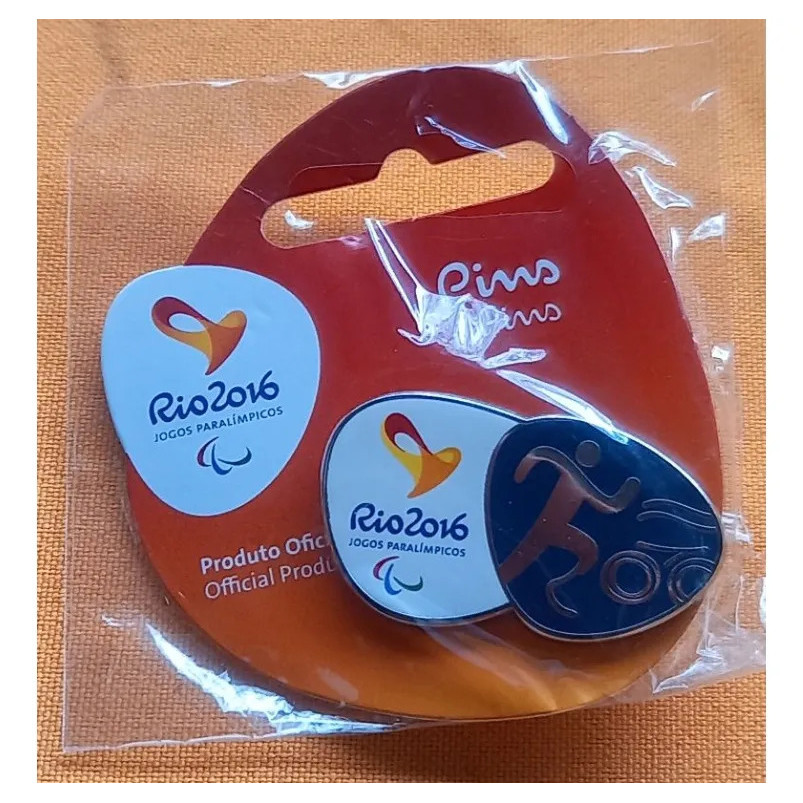 Pin Oficial Jogos Paralimpicos Rio 2016 (atletismo).elimatec