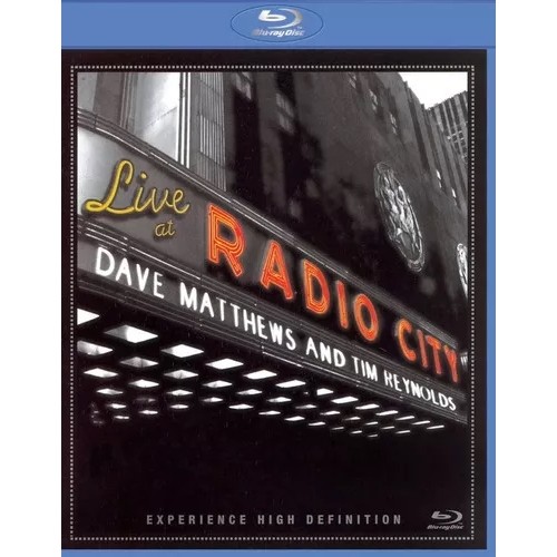 DVD Blu-ray - Dave Matthews and Tim Reynolds Live at Radio City - (Bluray) direção