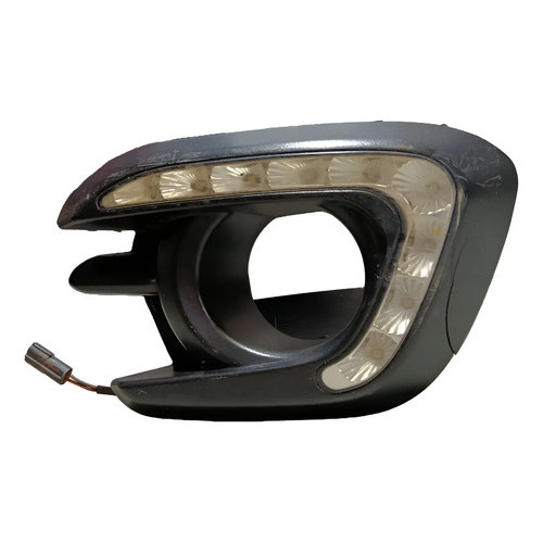 Moldura Milha  Esquerdo Led L200 Triton 2015 Original Preto Esquerdo