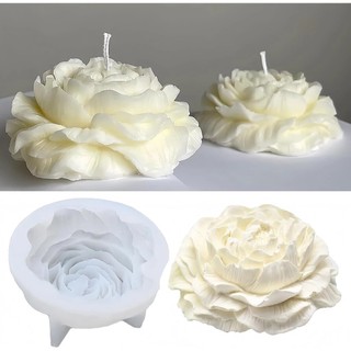 Molde De Silicone flores De Peônia 3D Bolo De Flor Chocolate Sabonete Para Casa Decoração De Quarto