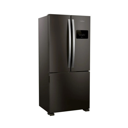 Geladeira BRO85M 3 Portas Side Inverse 554 Litros Frost Free Brastemp