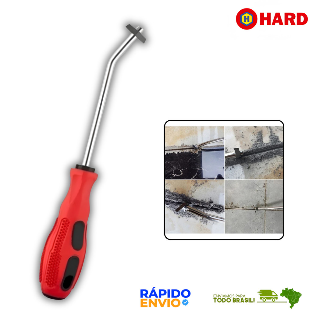 Imagem Extrator de Rejunte Infinity Hard Profissional Aço Super Resistente