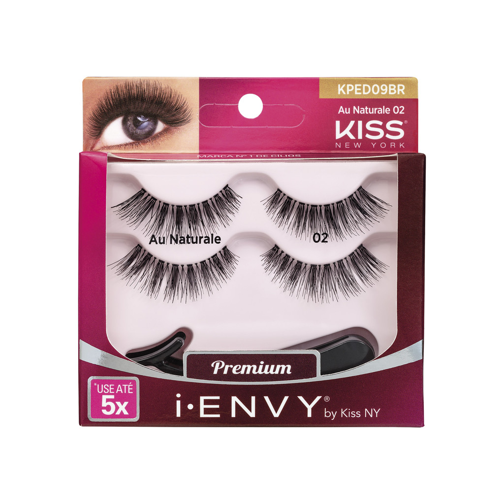 Cílios Postiços i-Envy Pacote Duplo 09 - Kiss New York