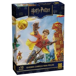 Quebra Cabeça 1000 Peças Harry Potter Quadribol 04984 - Grow