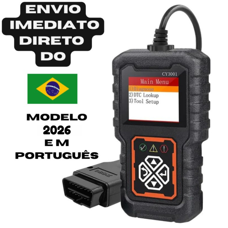 Scanner Carro OBD2  Automotivo Diagnóstico Leitor Apagar Falha Do Motor Ler Bateria Teste Luz