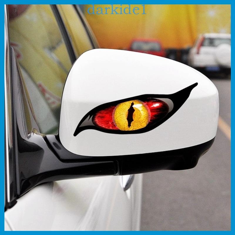 DAR Evil Eyes Eye Vinil Vermelho Carro Moto Capacetes Adesivo Decalque Decorações