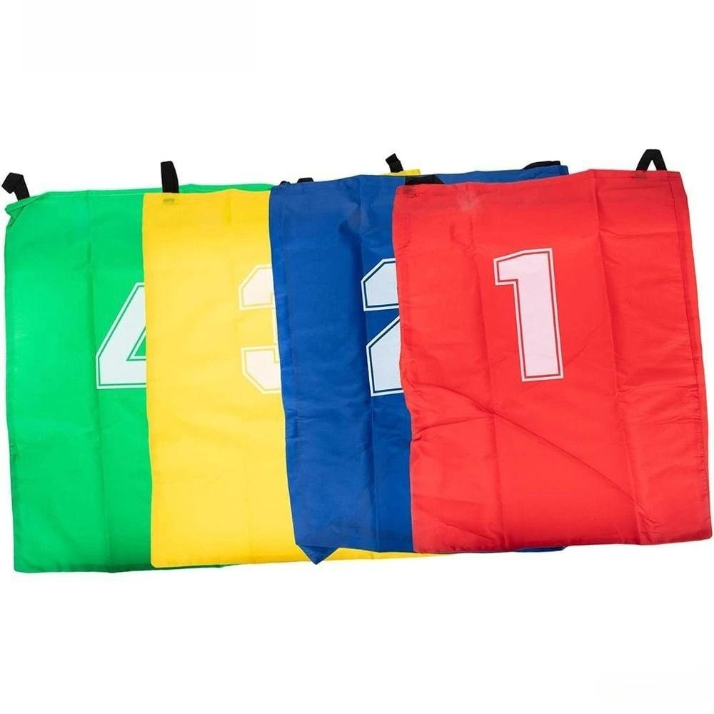 4pcs Saco De Corrida De Campo Infantil , Fácil De Transportar Sacos De Salto Leves Para Crianças , Dacron Kangaroo