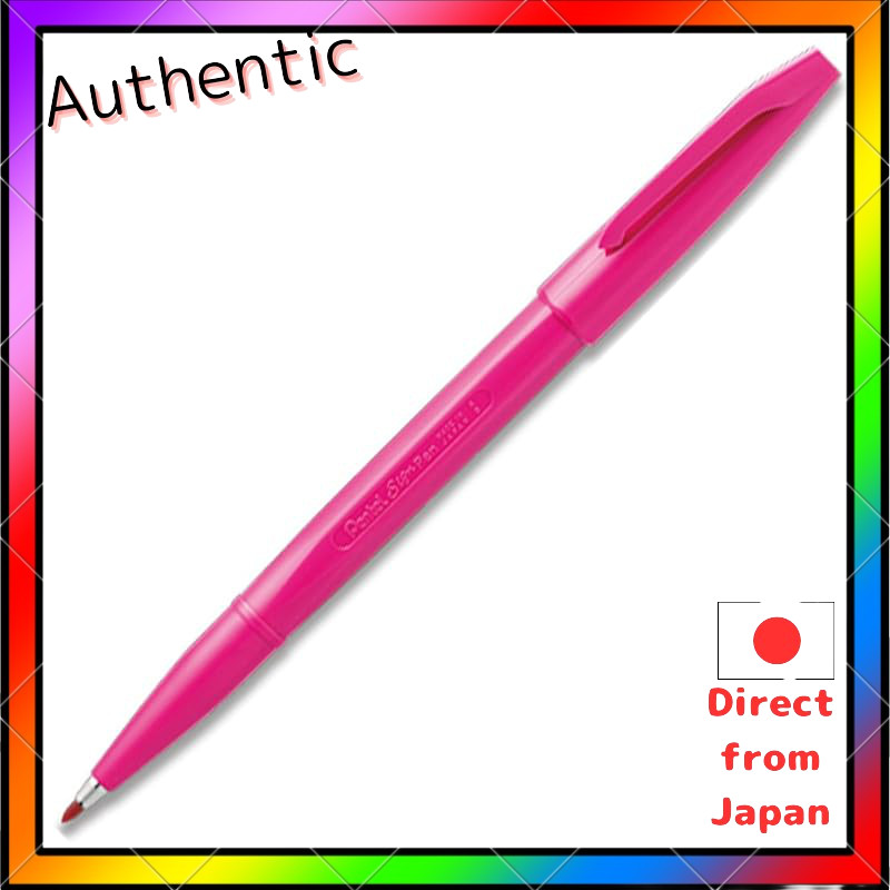 Pentel Water-based Pen Sign Pen S520-PD Pink 10-piece Set