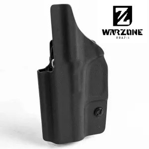 Coldre 30-30 Pistola Glock G42 com Red Dot Porte Velado Kydex Preto