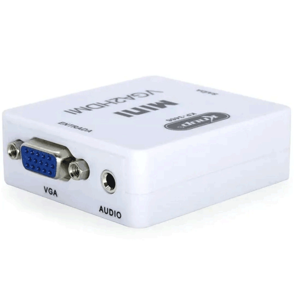Adaptador / Conversor Áudio e Video VGA para HDMI