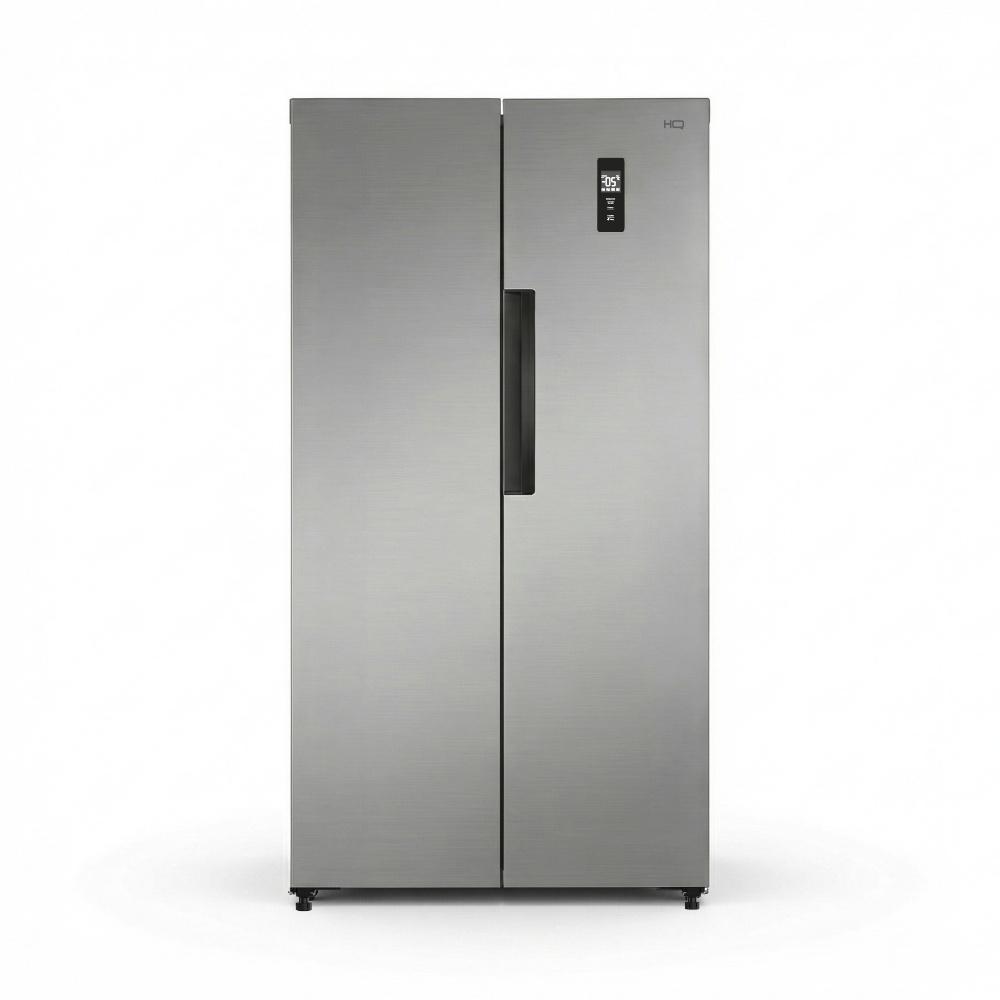 Geladeira Refrigerador HQ Frost Free Side By Side 460 Litros Inox HQ-460SBSFF