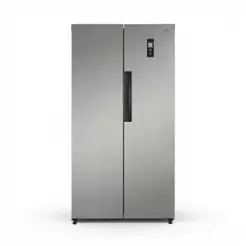 Geladeira Refrigerador HQ Frost Free Side By Side 460 Litros Inox HQ-460SBSFF
