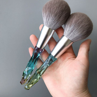 Carrie Horse Giant Soft Grande Pincel de Pó Solto Super Macio Pincel de Blush Pincel de Pó Solto Fixação Pincel de Maqui