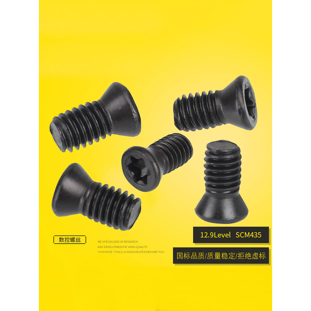 M2.5 M3M4M5 nível 12.9 cnc ferramenta barra lâmina disco parafuso ferramenta de torneamento cnc Torx hexágono soquete pa