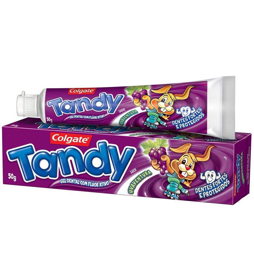 Creme Dental Infantil Uva Anti-cárie Tandy 50g
