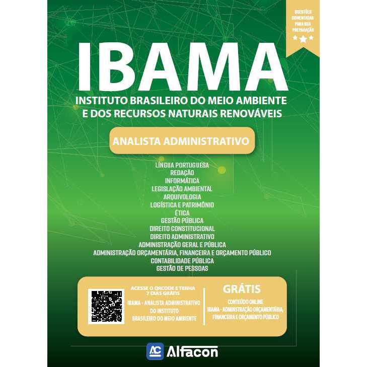 IBAMA - Instituto Brasileiro do Meio Ambiente e dos Recursos Naturais Renováveis - Analista Administrativo