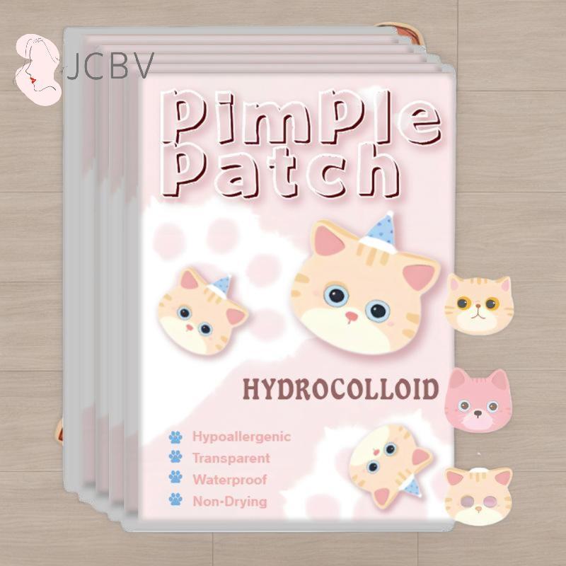 [JCBV] 600 Pcs Patches De Acne Em Forma De Gato Tratamento Stier Colorido Remoção De Capa Remendo De Espinhas Anti-Hidro