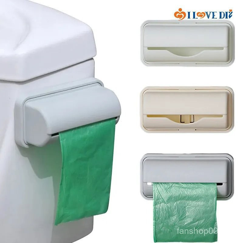 Porta Sacos De Lixo Plásticos Auto-Adesivos Sem Furos/Banheiro De Cozinha Mercearia Caixa De Armazenamento/Container Org