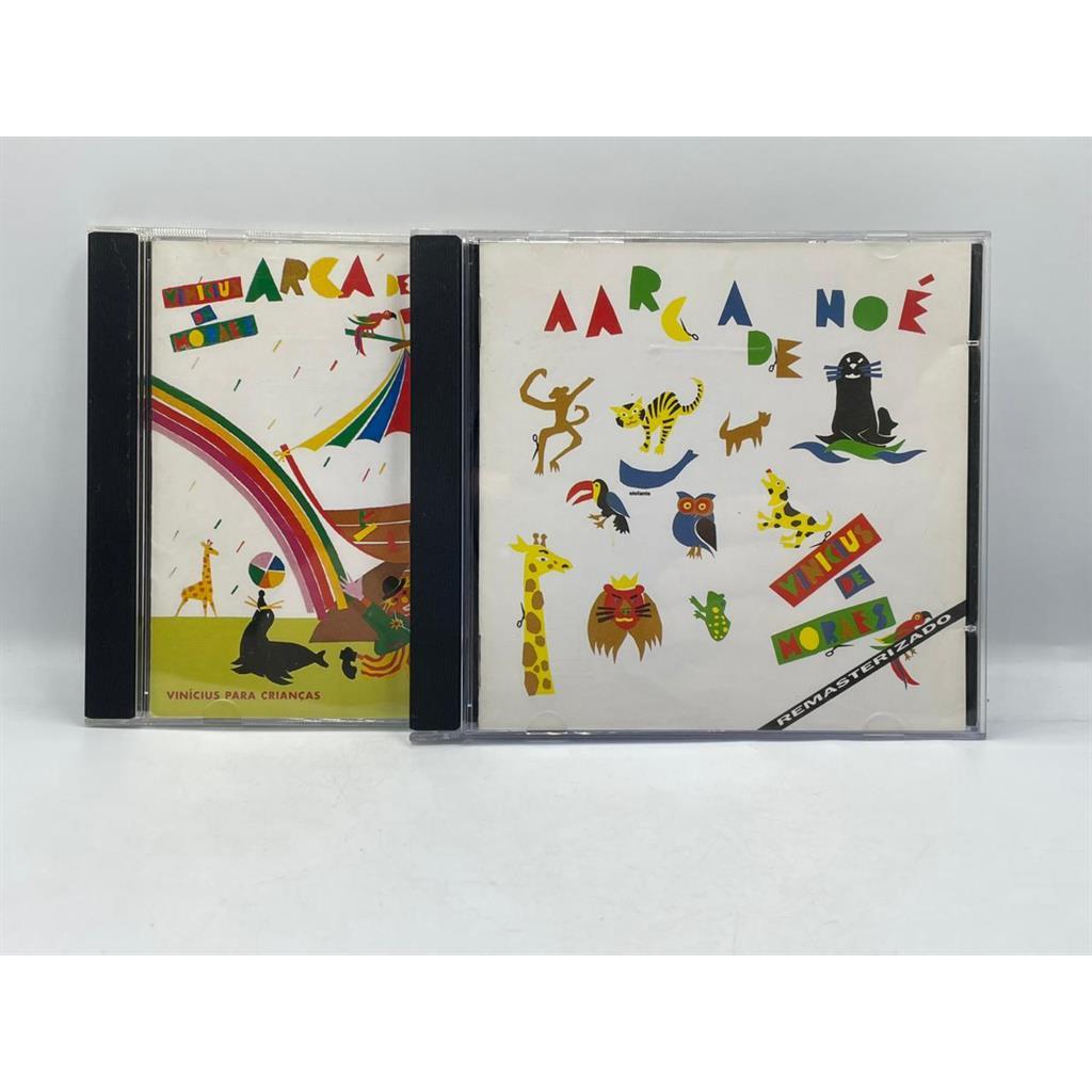 CD VINICIUS DE MORAES 2 CD''S- ARCA DE NOÉ VOL 1 E 2