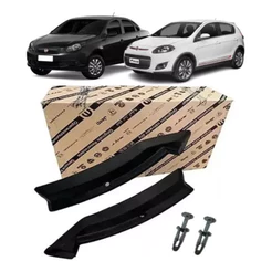 Par Acabamento Moldura Para-brisa Original Fiat Siena Palio