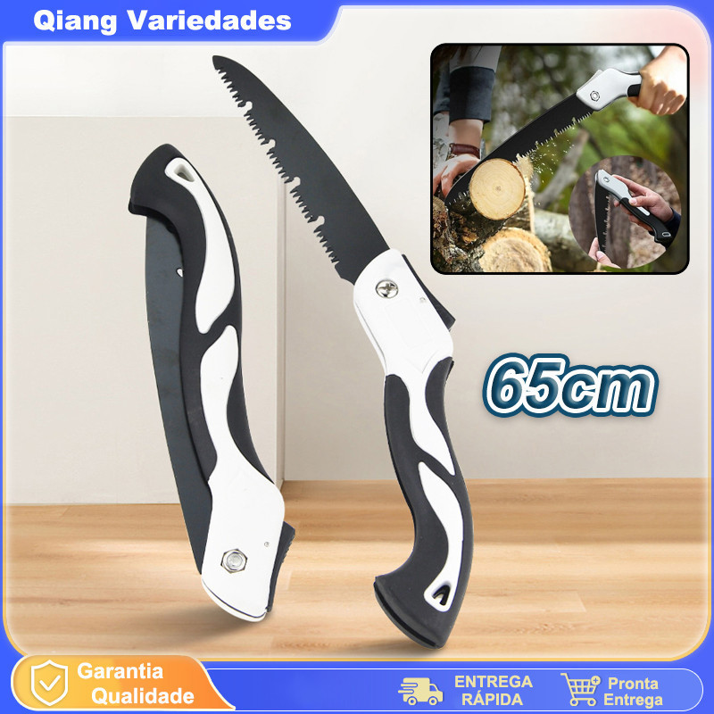65cm Serra Serrote Dobrável Poda Madeira Arvore Bushcraft Alta qualidade