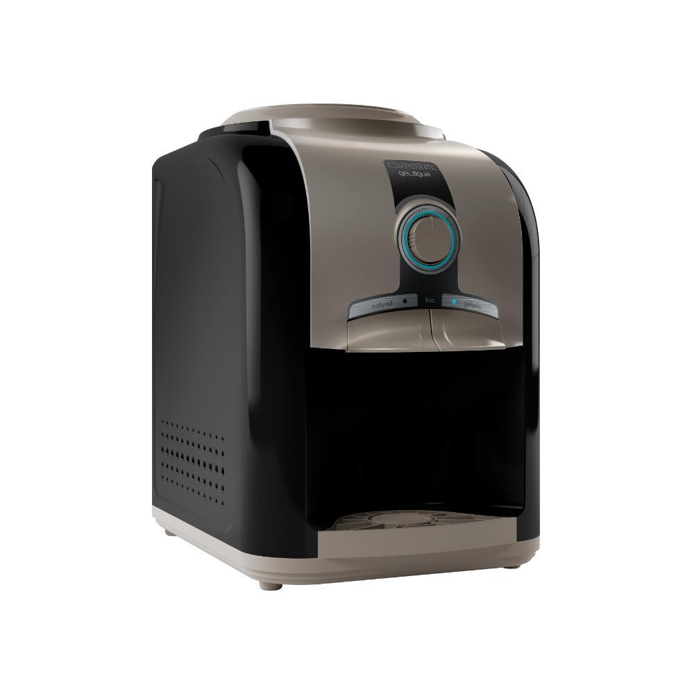Bebedouro de Mesa Esmaltec Gelágua EGM30 220V Preto com Refrigeração por Compressor · foto 2