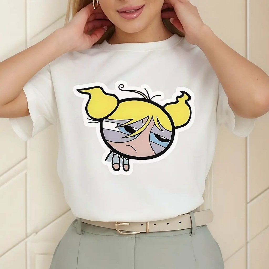 Camiseta Estampada Inspirado Super Poderosa Lindinha Acordando Unissex 100% Algodão Frete Grátis Rápido Plus Size