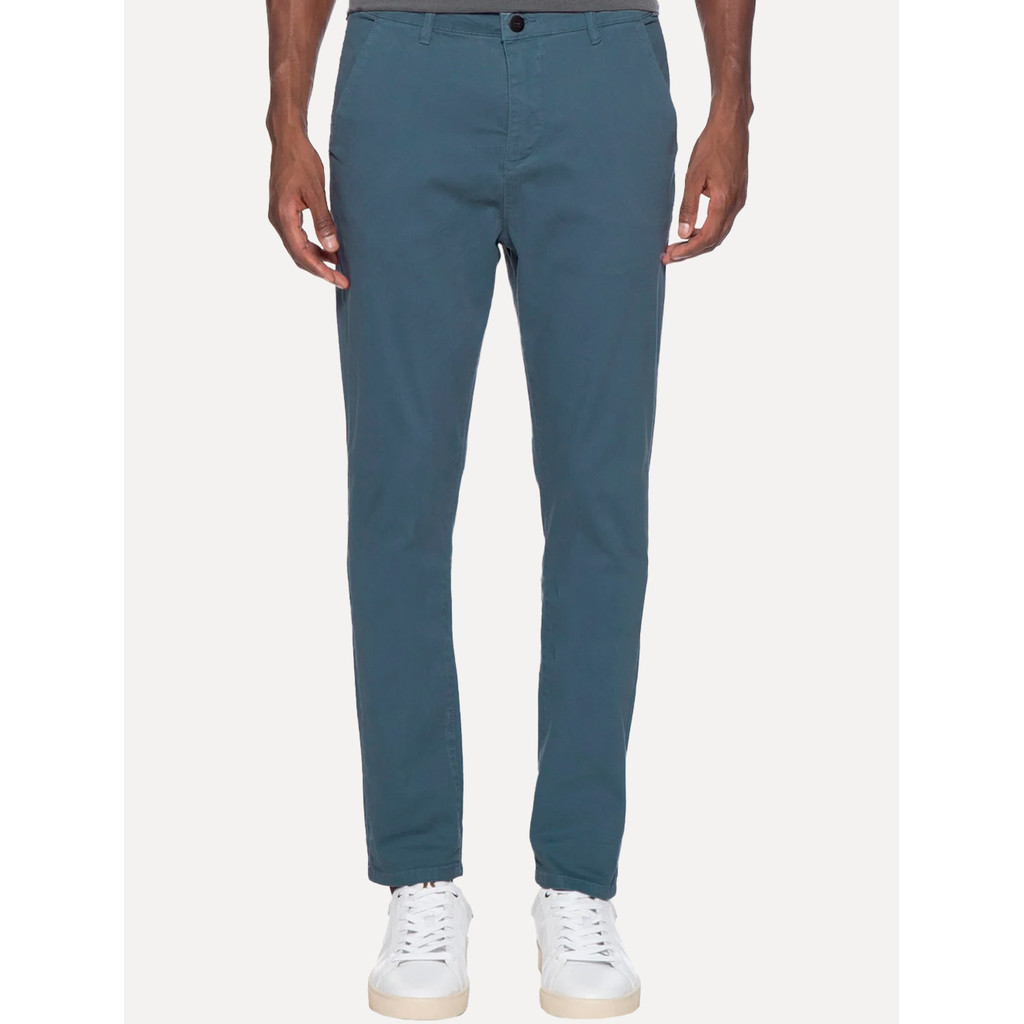Calça Guess Original Jeans Masculina Slim Straight Del Mar Azul Médio