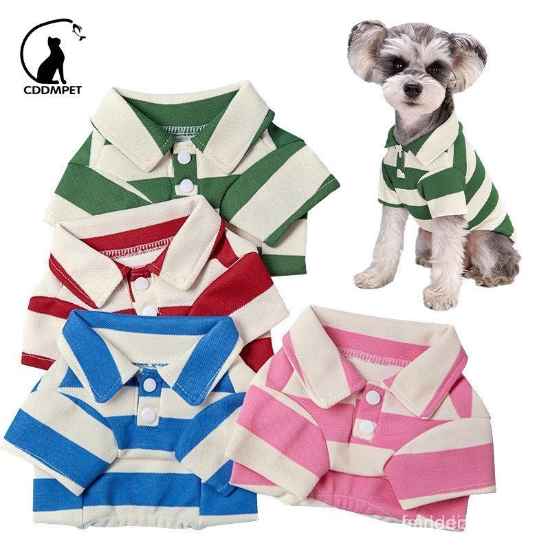 Camisa Polo para Cães, Roupas para Cães Pequenos e Médios, Colete para Gatos de Estimação, Casaco para Yorkies e Pug GIZ