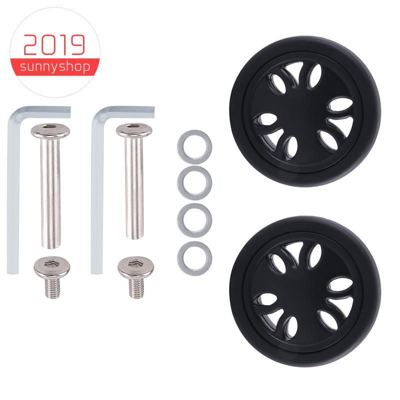 [Bestseller S] Rodas De Bagagem De 50 Mm X 15 Substituição Resistente Ao Desgaste PU Rodízio Mala Reposição Para