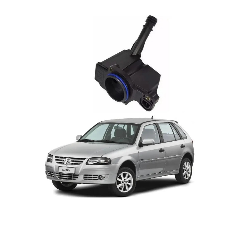 Válvula Anti-Chama Cano Longo Ajuste Gol G4 1.0 2006 A 2008 Ventilação Do Motor Vedação PCV Alta Resistência Similar Ao