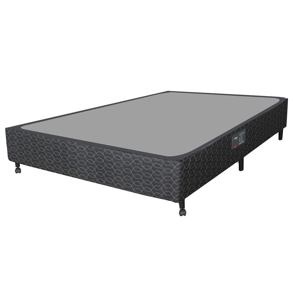 Base Box para Colcho de Casal Castor Sleep Class Bonnel com Rodzio 40x138x188 cm