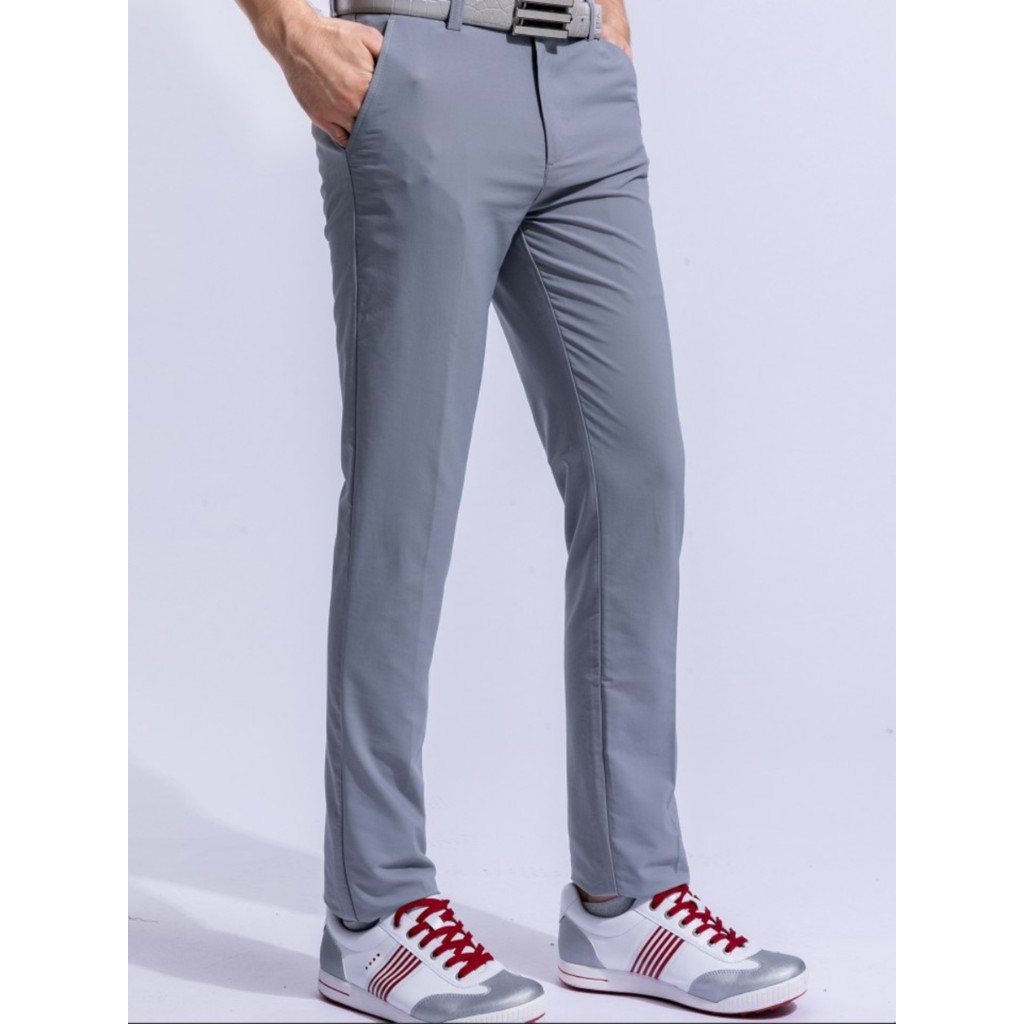Novo estilo Orank Golf calças masculinas verão lazer esportes de secagem rápida calças masculinas de alta elasticidade c