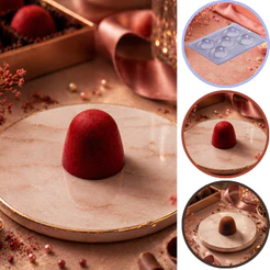 Forma Para Chocolate Especial 3 Partes Mini Trufa VARIAÇÃO
