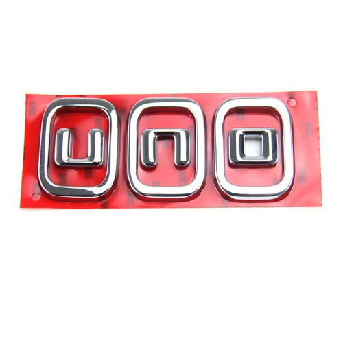 Imagem Emblema Uno Adesivo Da Tampa Do Porta Malas Fiat Uno Vivace Way