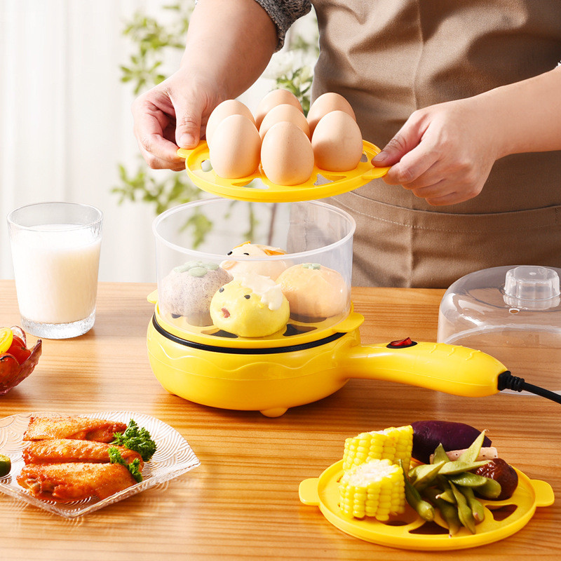 Panela Elétrica Para Ovos E Mini-Antiaderente Ovo Frito , Panqueca , Omelete , Bolinho , Ste