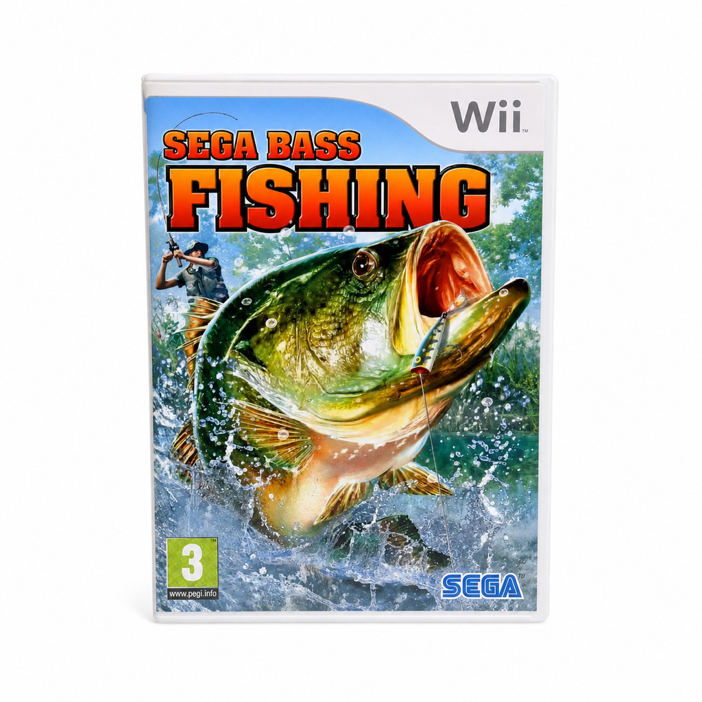 Jogo Sega Bass Fishing - Wii - Usado - Original